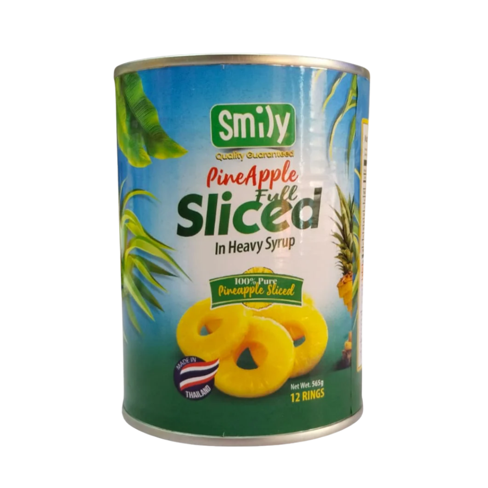 Smily Pineapple Slices 565g