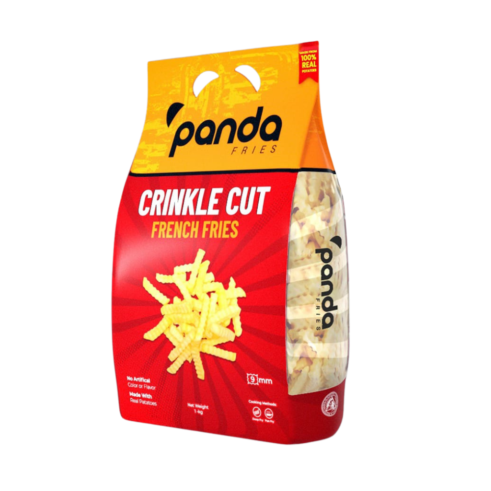 Panda Fries 9mm Crinkle Cut 1kg
