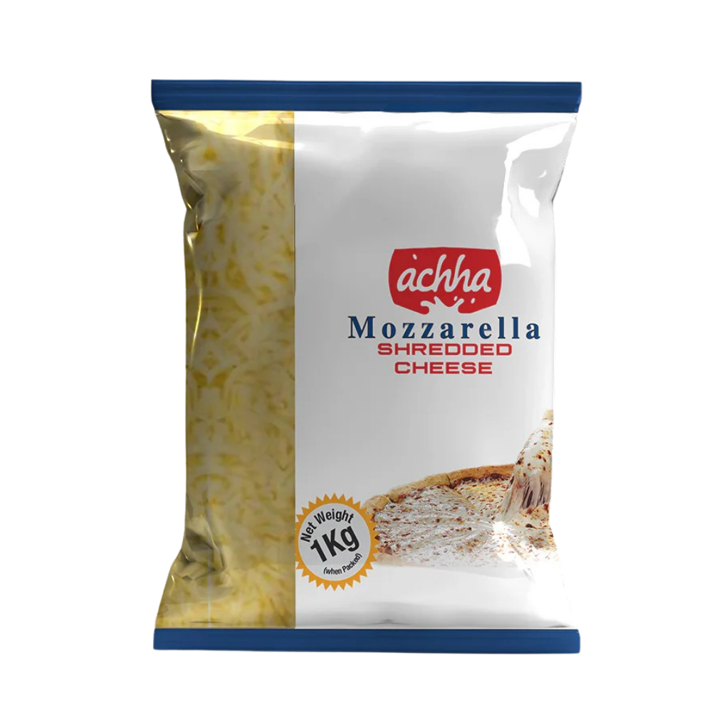 Accha Mozzarella Shredded 1Kg