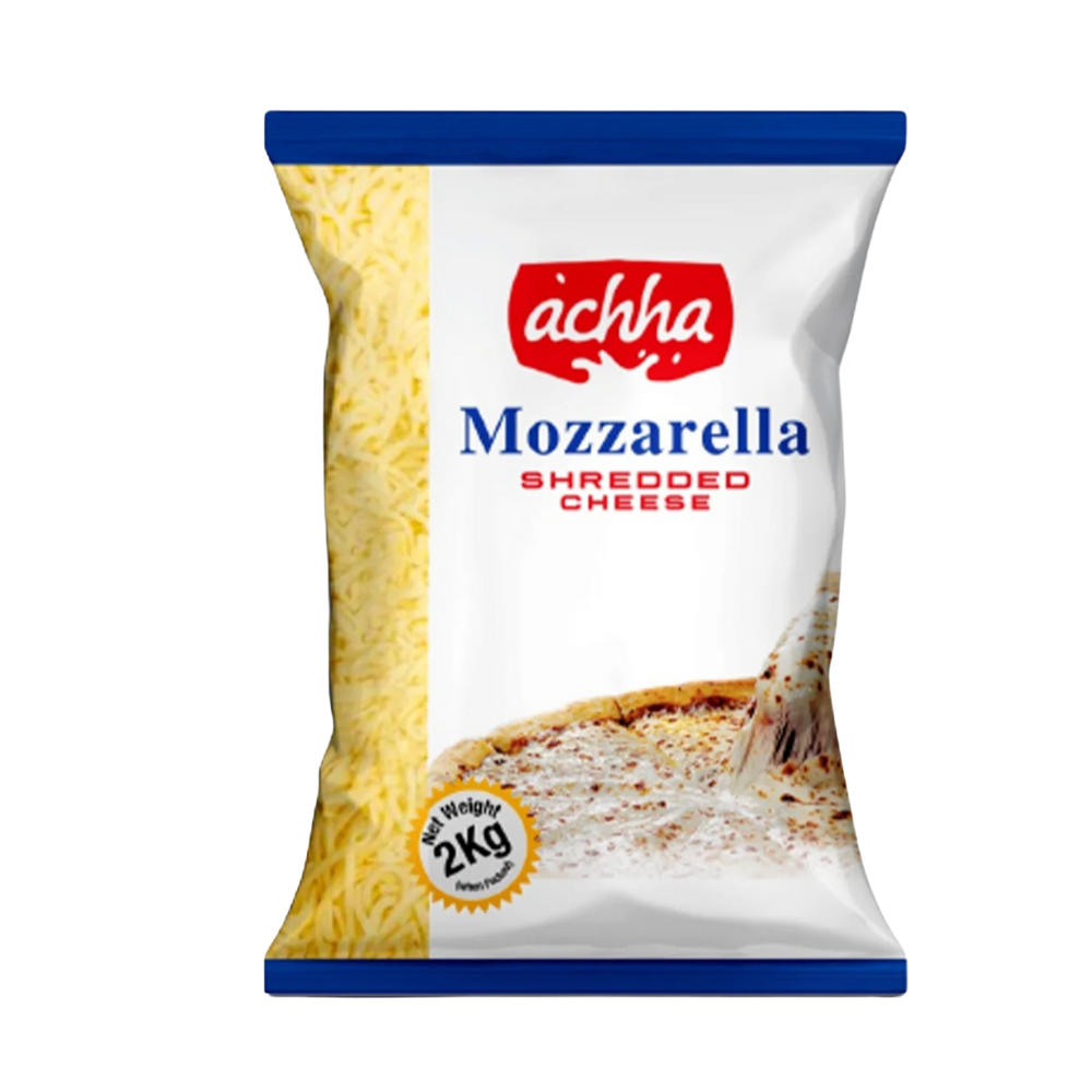 Accha Mozzarella Shredded 2Kg
