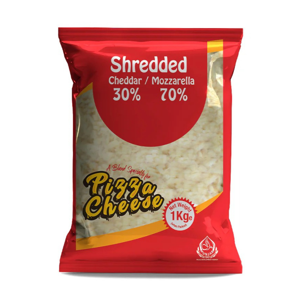 Accha Pizza Cheese Shredded 70/30 - 1 Kg