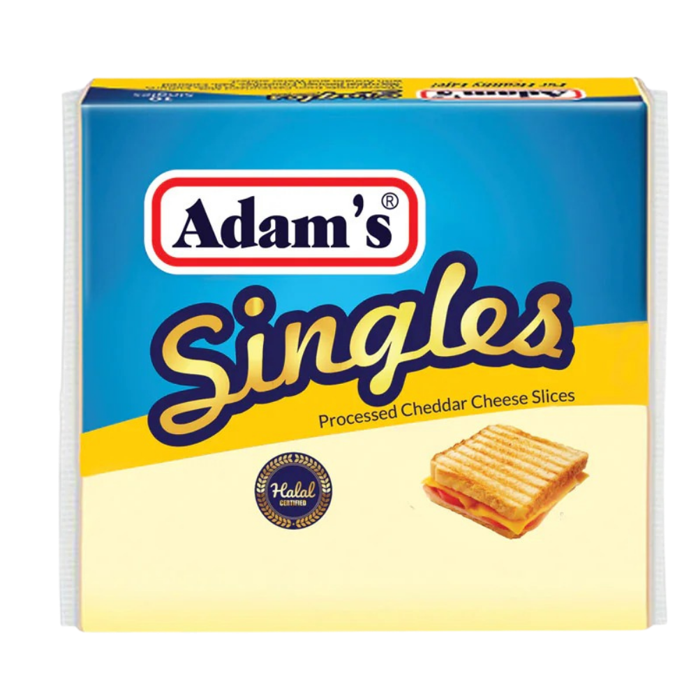 Adam's Chedder Cheese Slices 200gm (Singles)