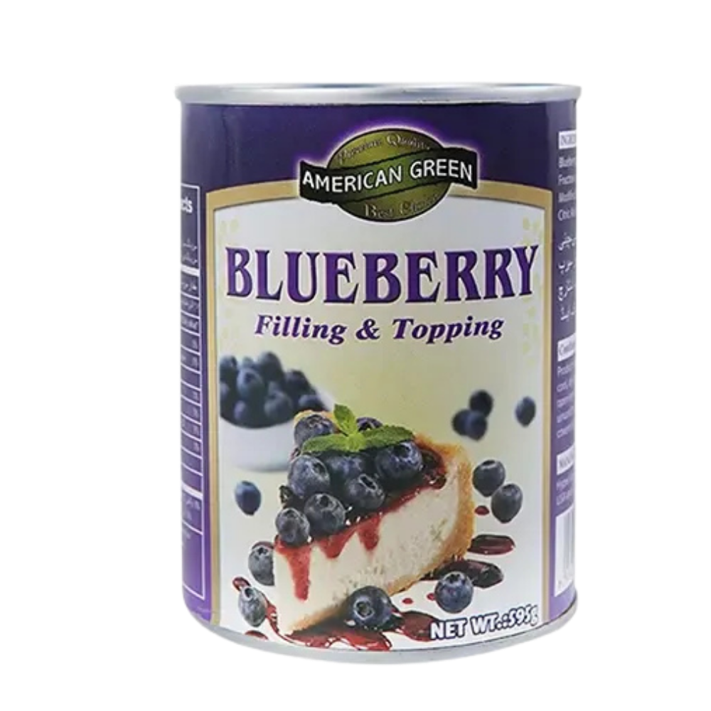 American Green Blueberry Filling & Topping 595g