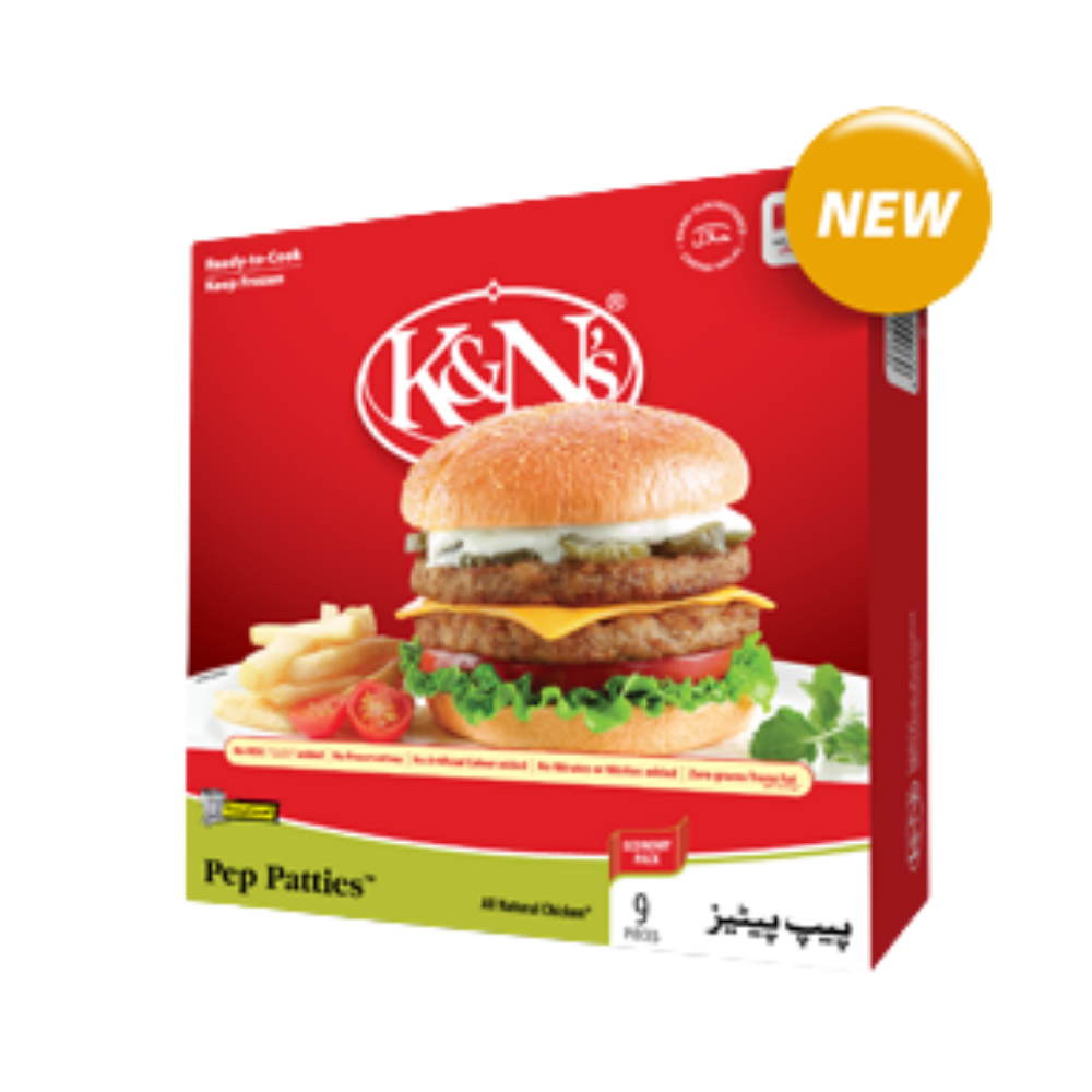 K&N’s Burger Patties (E.P) 1070g