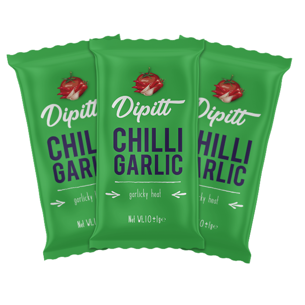 Dipitt Chilli Garlic Sauce Sachets (10ML x 100)