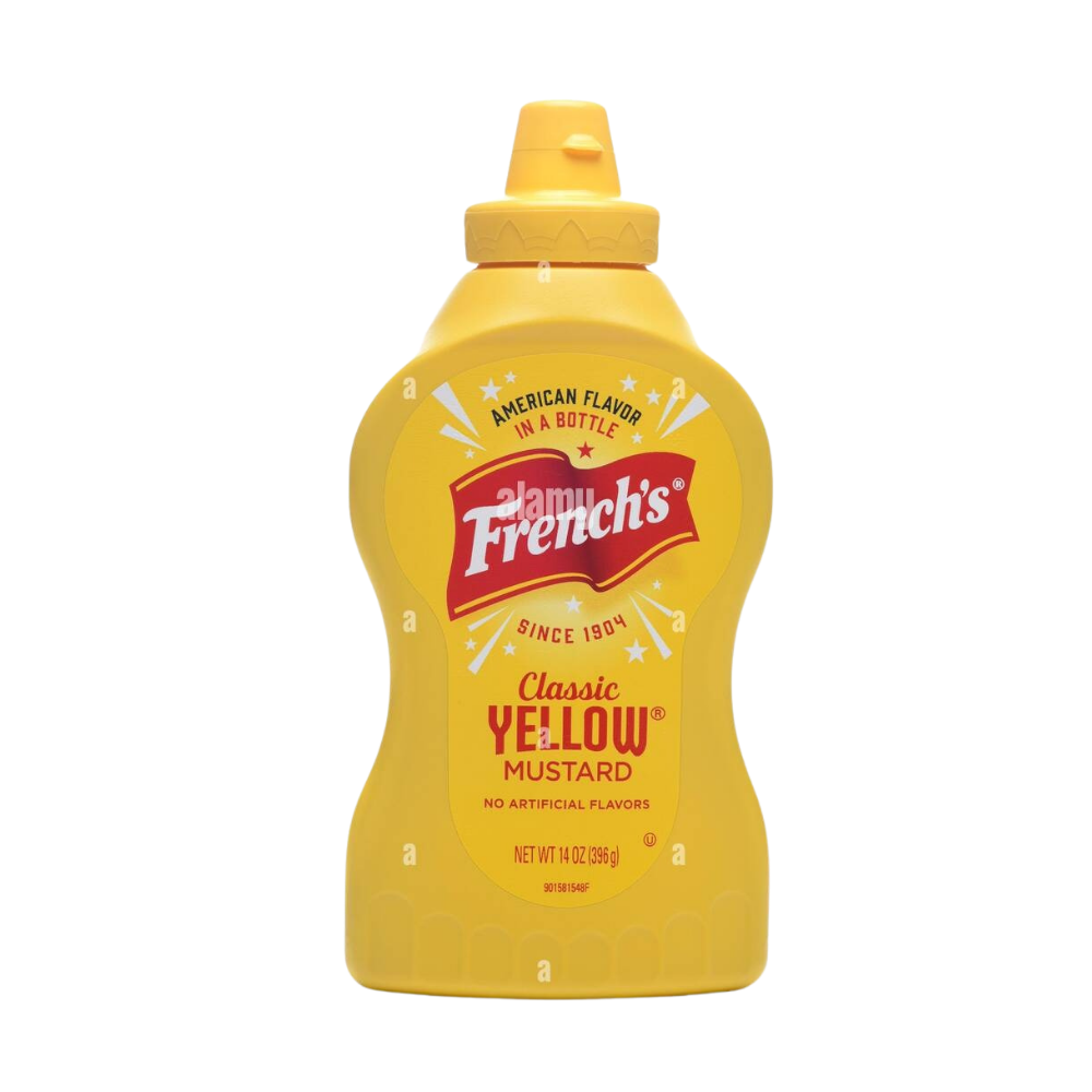 French Classic Yellow Mustard Sauce 396g