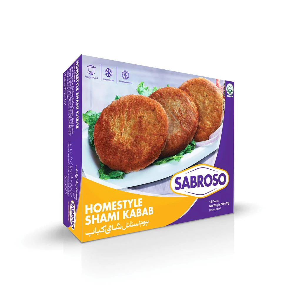 Sabroso Homestyle Shami Kabab