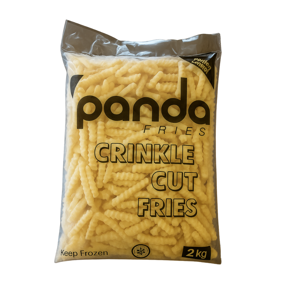 Panda 9mm Crinkle Fries 2Kg