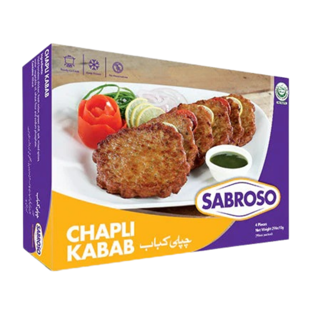 Sabroso Chapli Kabab (Standard Pack)