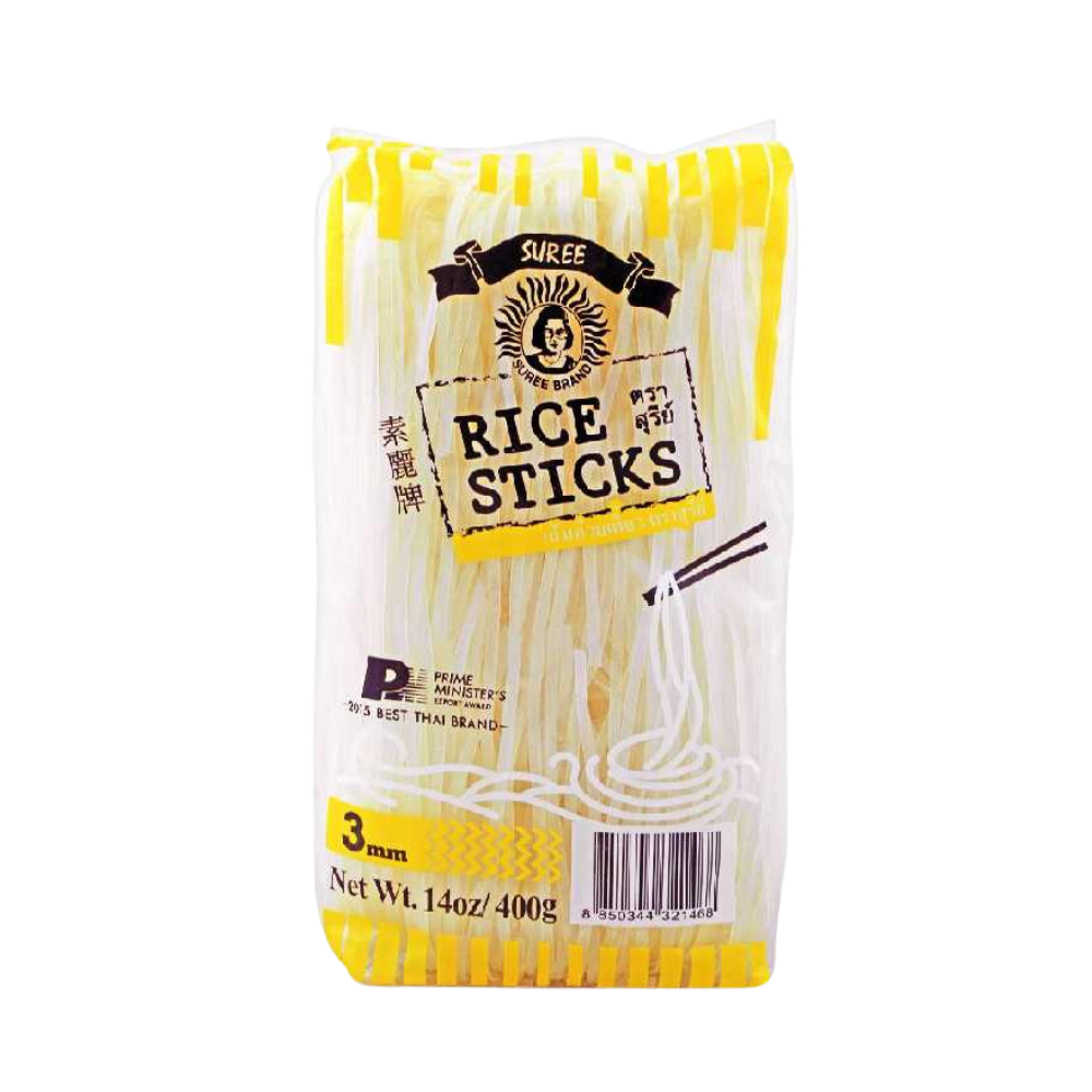 Suree Rice Sticks Noodles 3mm 400gm