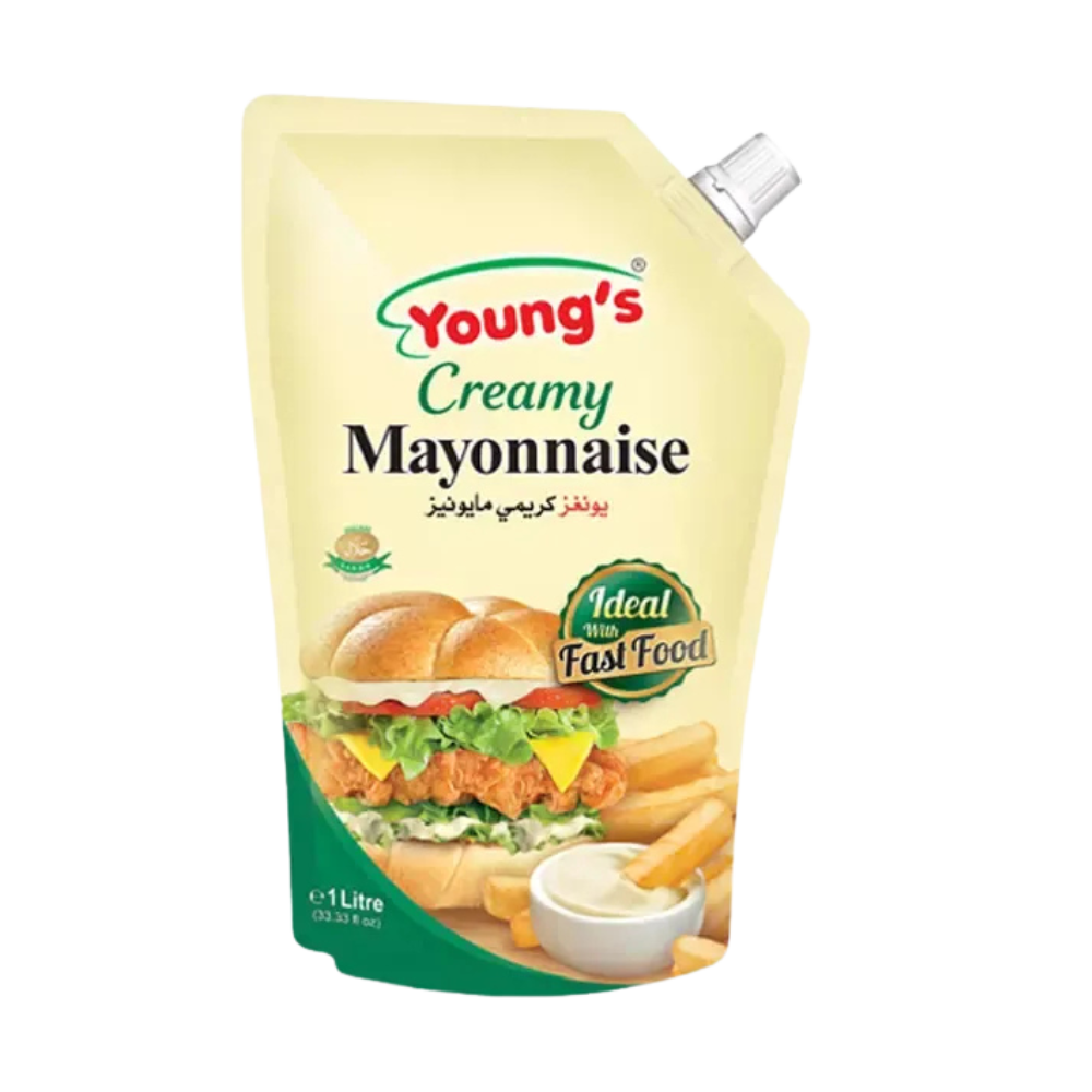 Young's Creamy Mayonnaisen 1Ltr