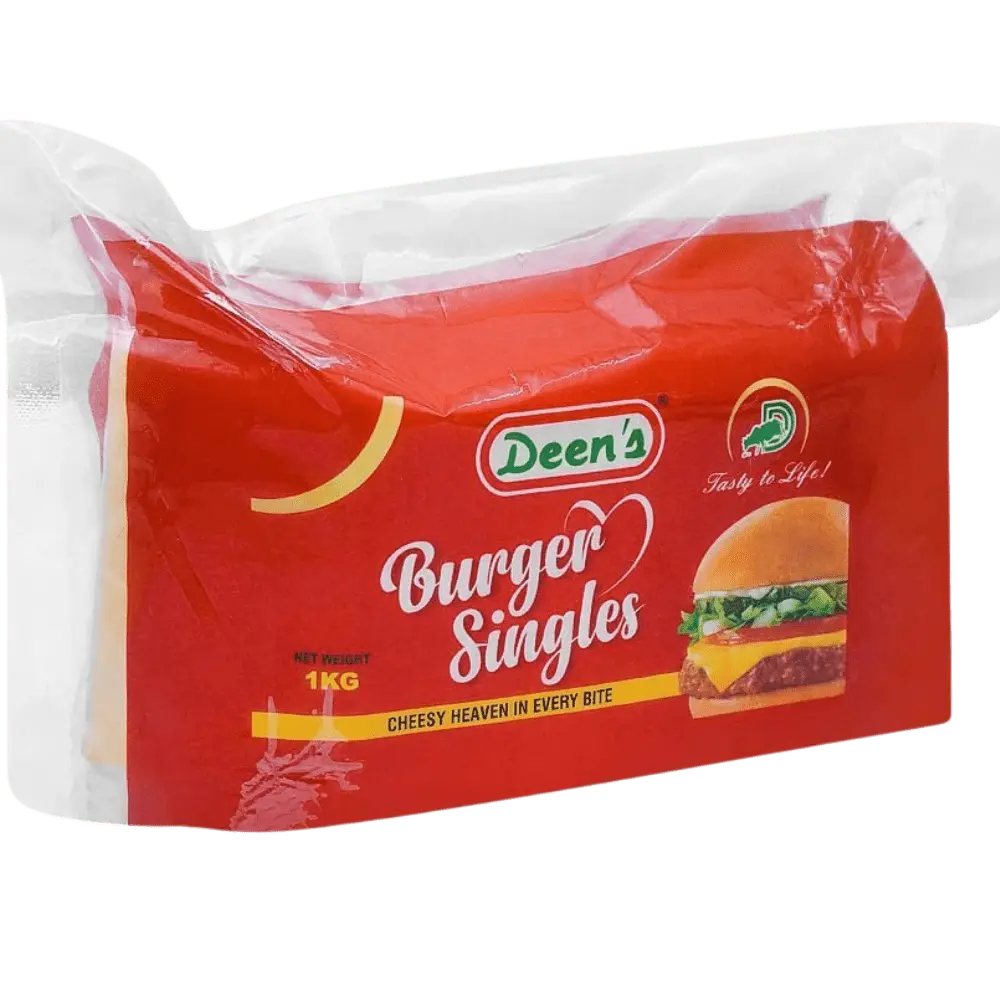 Deen's Burger Slice Cheese 1kg - Daily Delights