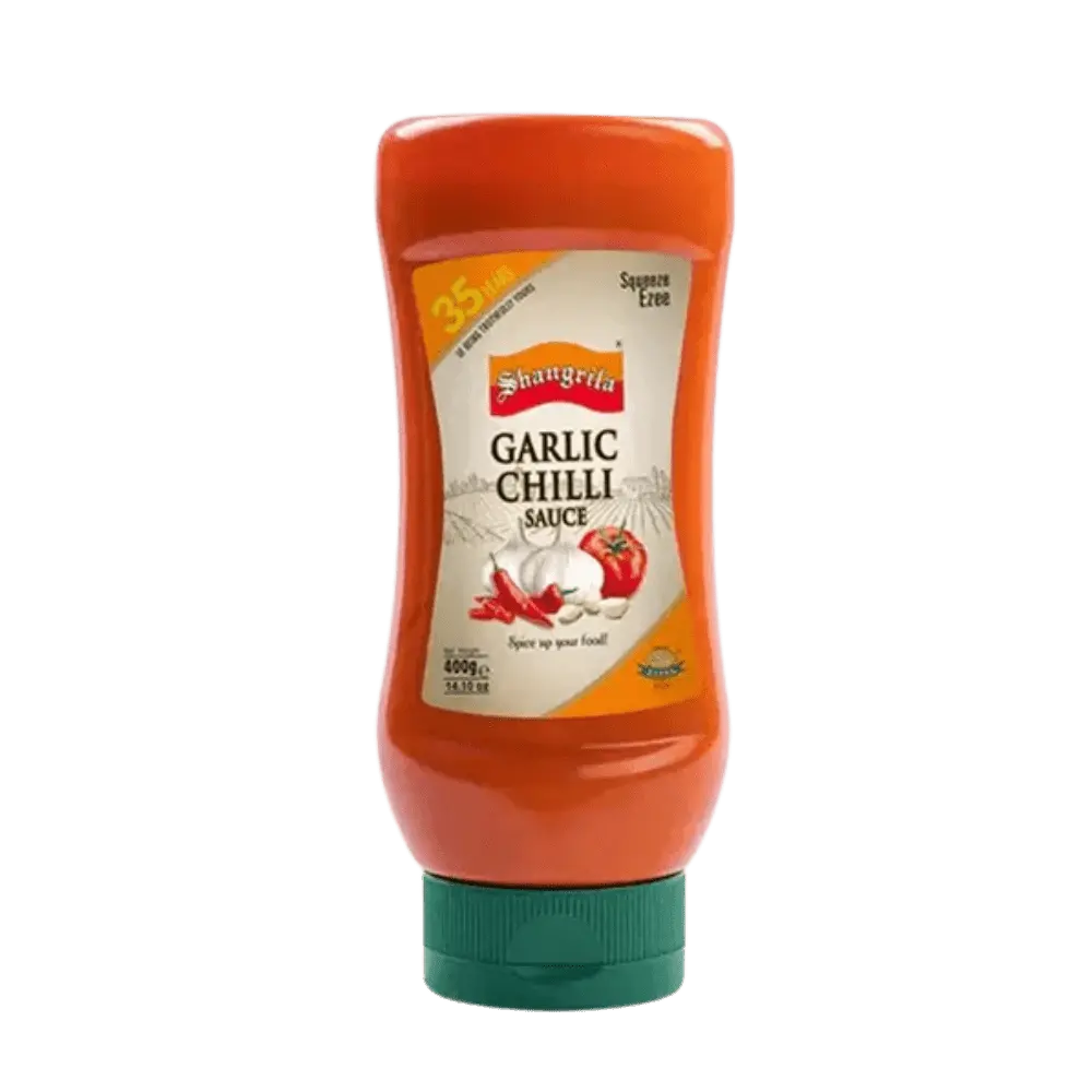 Shangrila Chilli Garlic Squeeze Bottle 400 g - Daily Delights